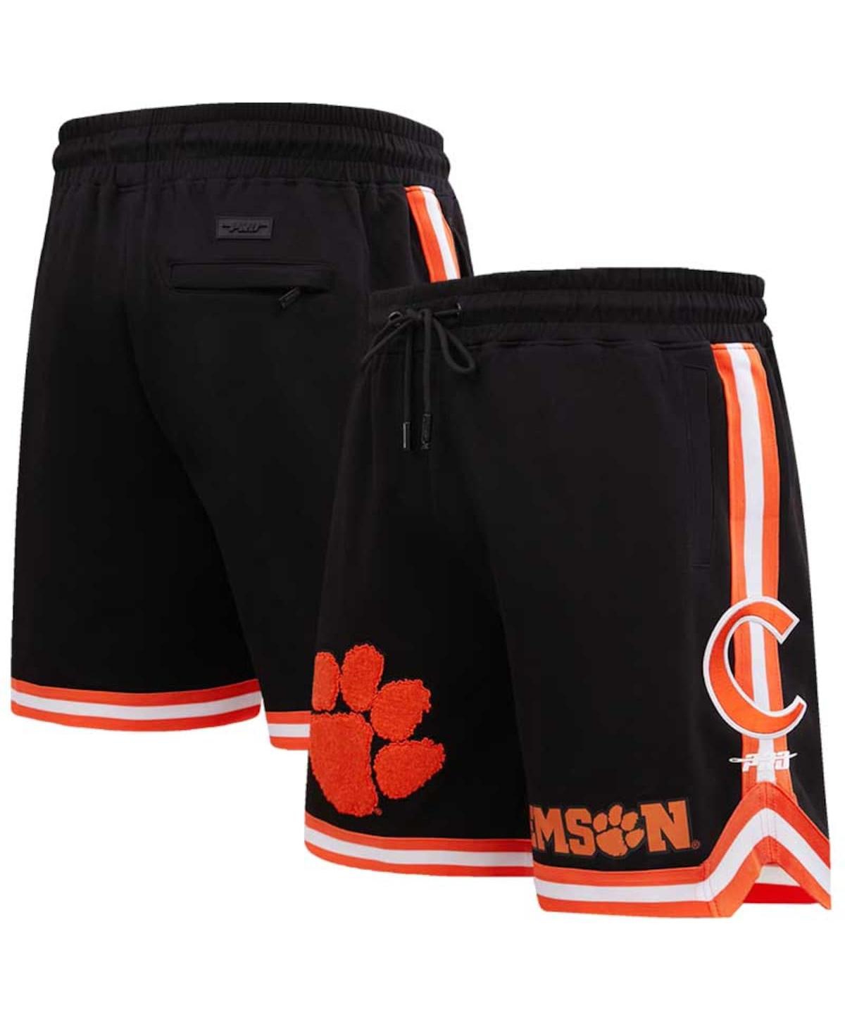 Shop Pro Standard Men's  Black Clemson Tigers Classic Shorts