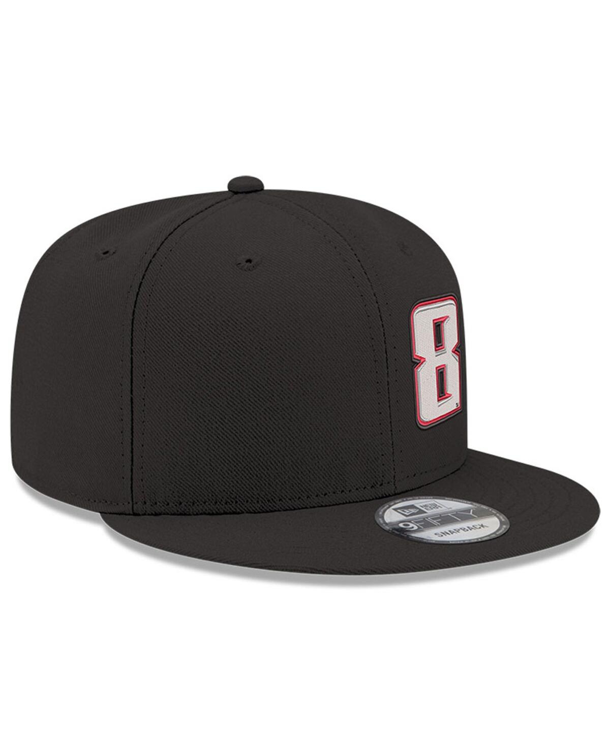 New Era Black Kyle Busch 9fifty Flawless Adjustable Hat In Black