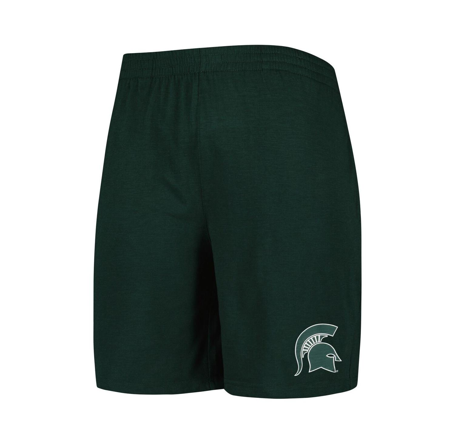 Men's Green, White Michigan State Spartans Downfield T-shirt and Shorts Set