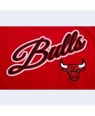 Women's Red Chicago Bulls Script Tank Top