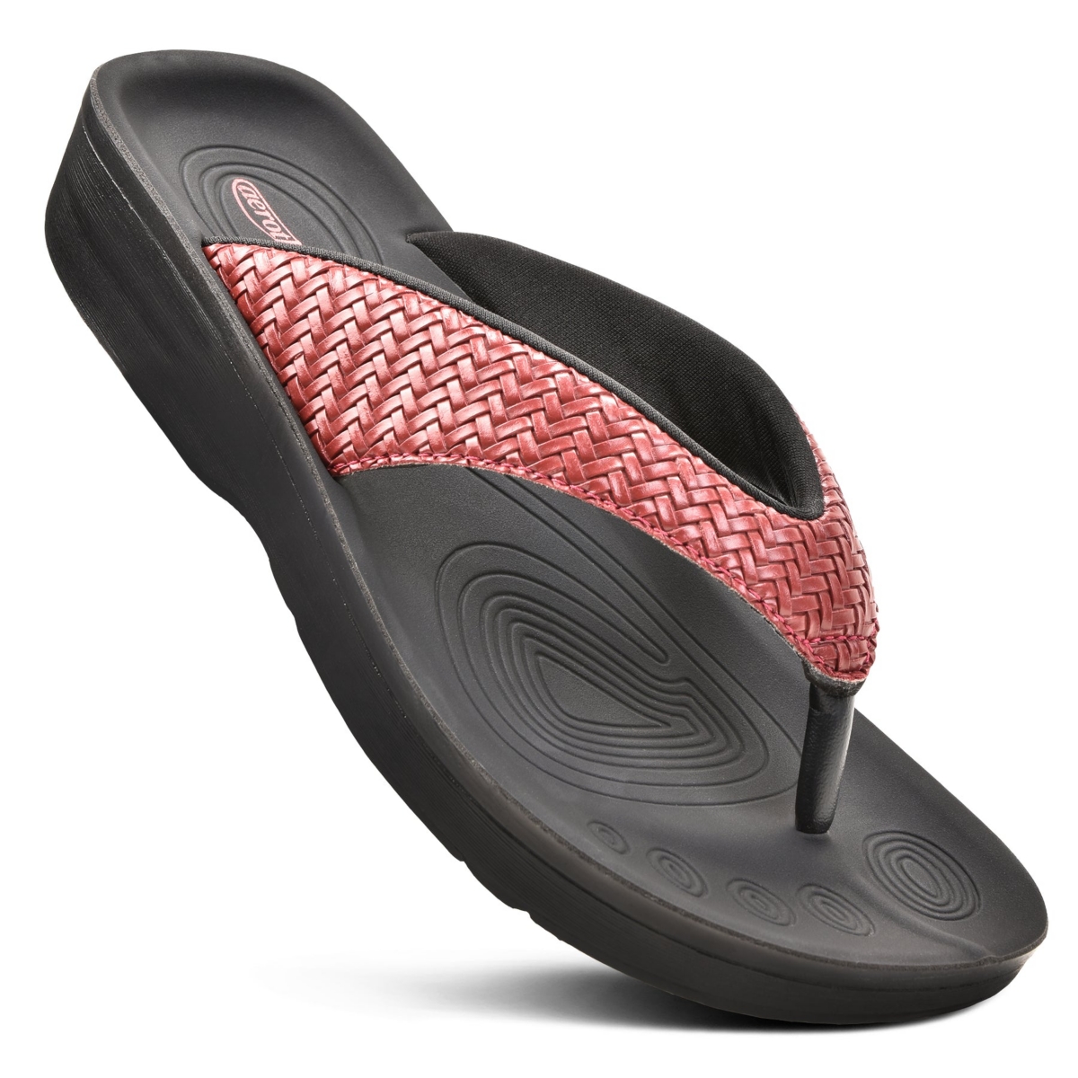 Dune Women s Arch Support Comfortable Sandal - Wine