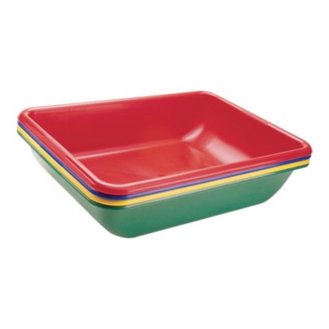 Детские игрушки Edushape Indoor/Outdoor Activity Bin Set Sand and Water Play 4-Piece Storage Bins, Ages 3+