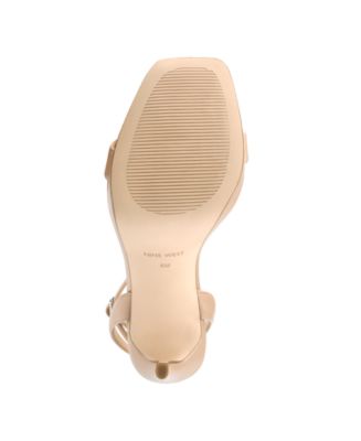 Women's Zadie Square Toe Stiletto Heel Dress Sandals