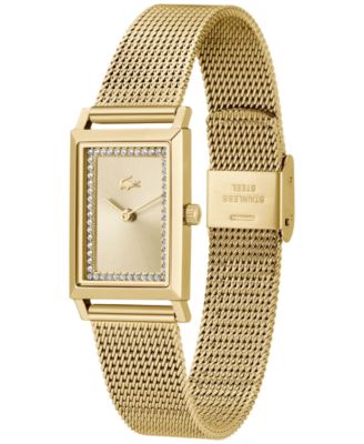Women's Catherine Gold-Tone Mesh Bracelet Watch 28.3mm x 20.7mm