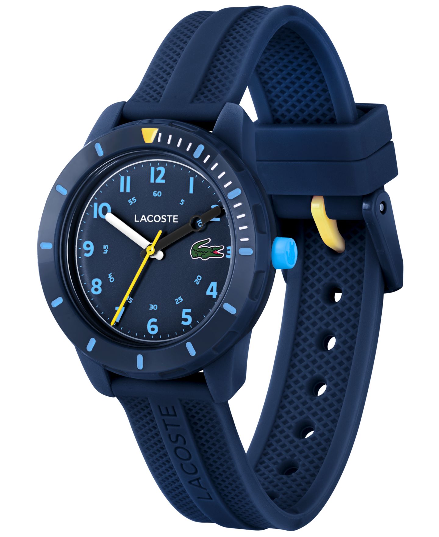 Детские часы Lacoste Mini Tennis Navy Silicone Strap Watch 34mm — фото 2