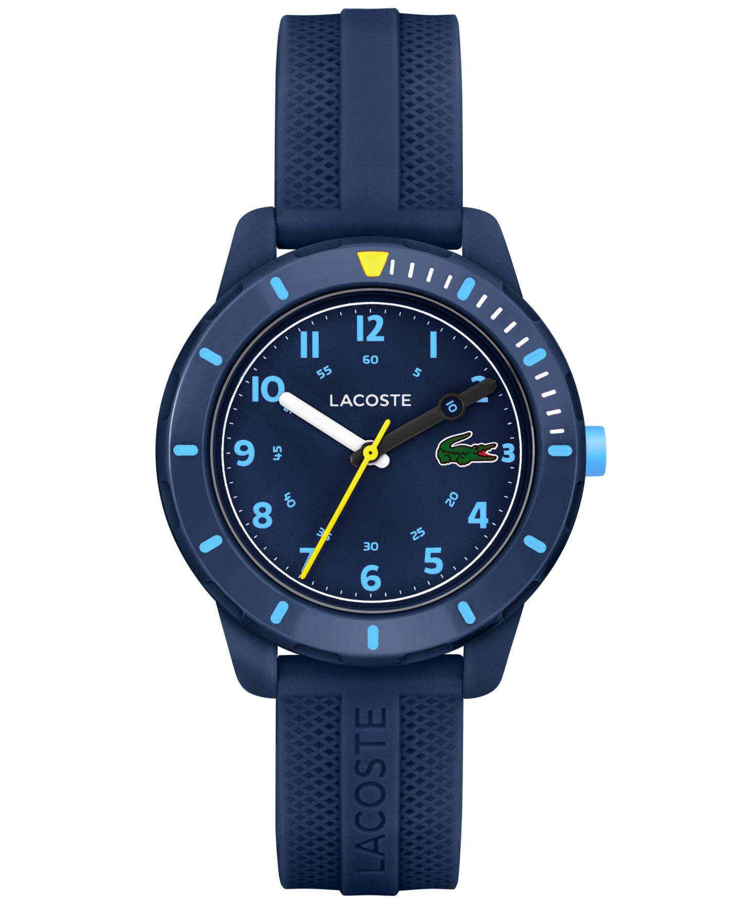 Детские часы Lacoste Mini Tennis Navy Silicone Strap Watch 34mm — фото 1