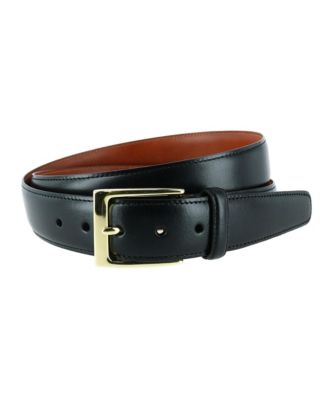 TRAFALGAR Men's Classic 30mm Cortina Leather Belt - Macy's