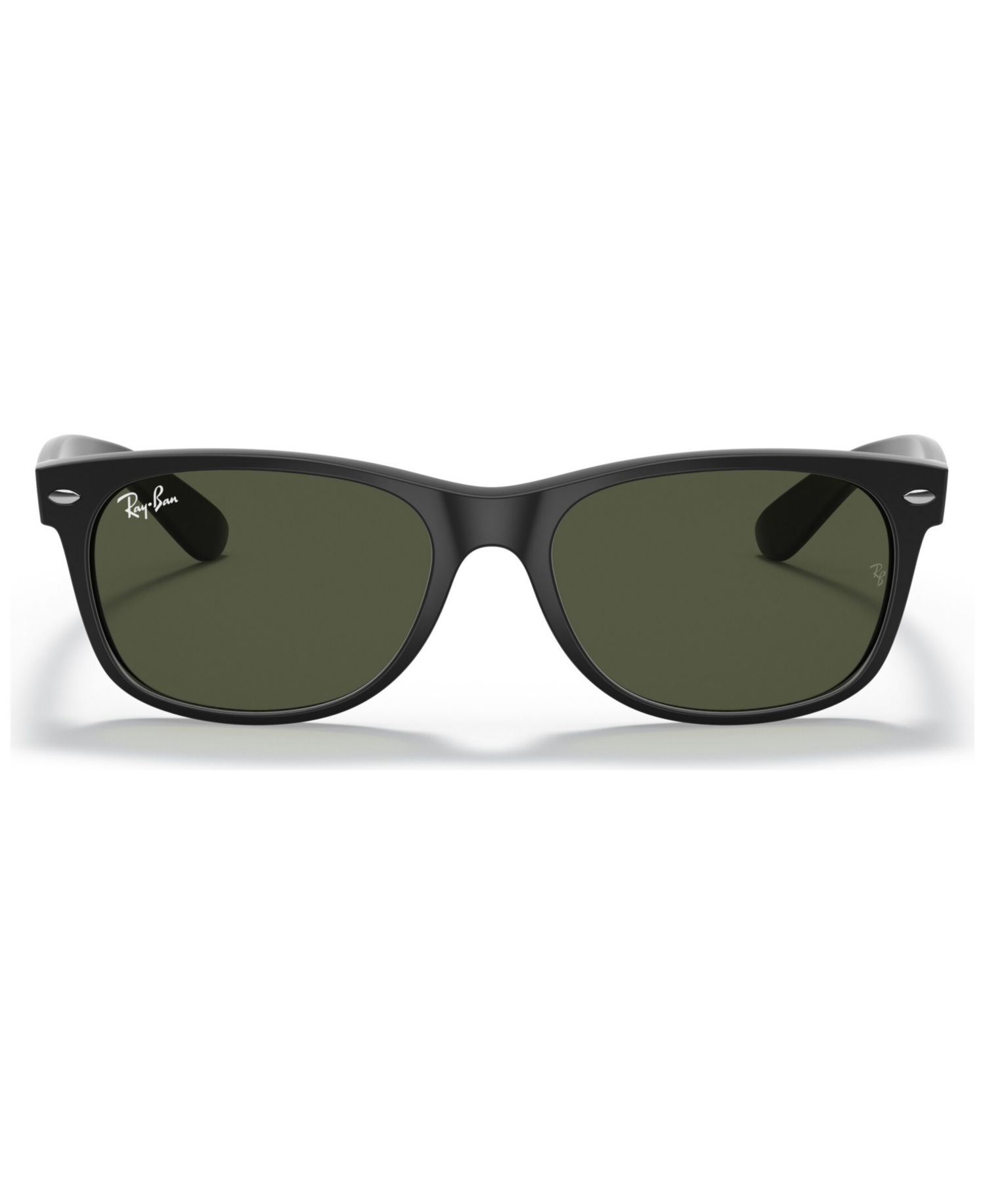 Unisex Low Bridge Fit Sunglasses, RB2132F NEW WAYFARER MATTE 55