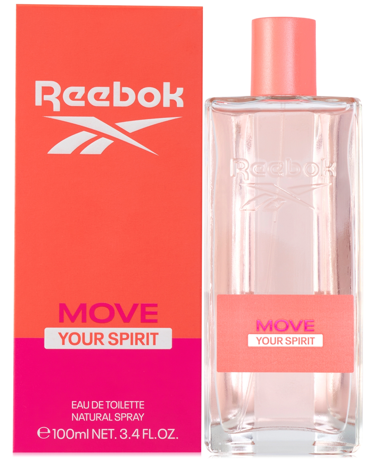 Shop Reebok Move Your Spirit Eau De Toilette, 3.4 Oz.