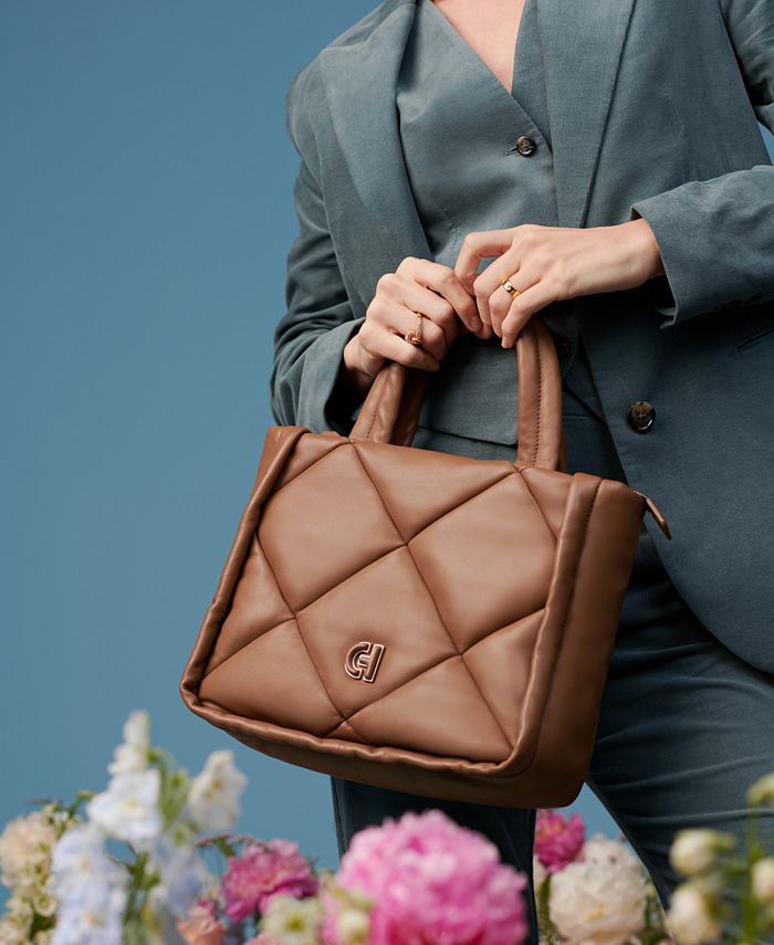 Cole haan quilted satchel sales
