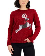 Karen Scott Red Petite Sweaters Macy s