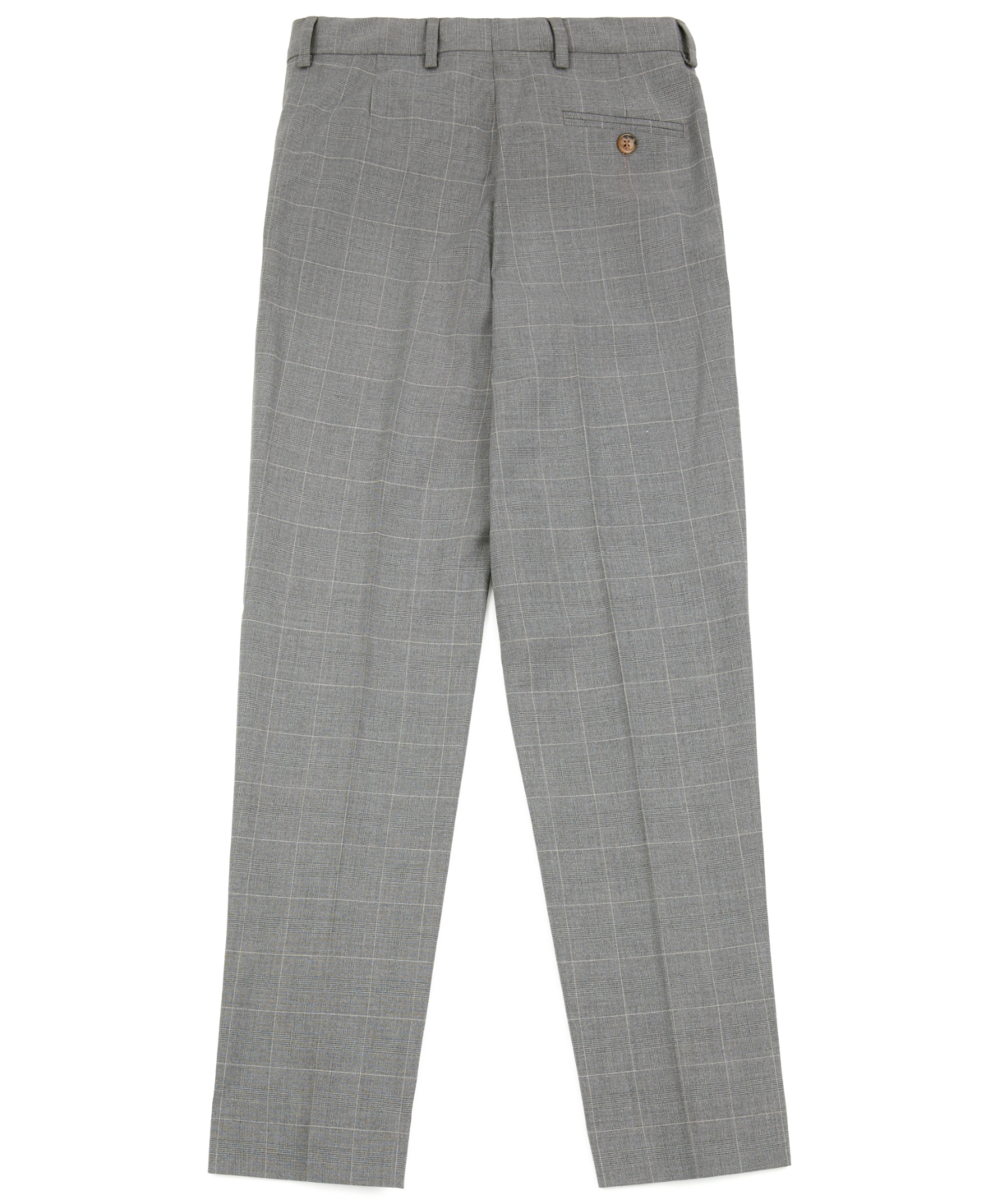 Shop Lauren Ralph Lauren Big Boys Plaid Classic Pants In Gray