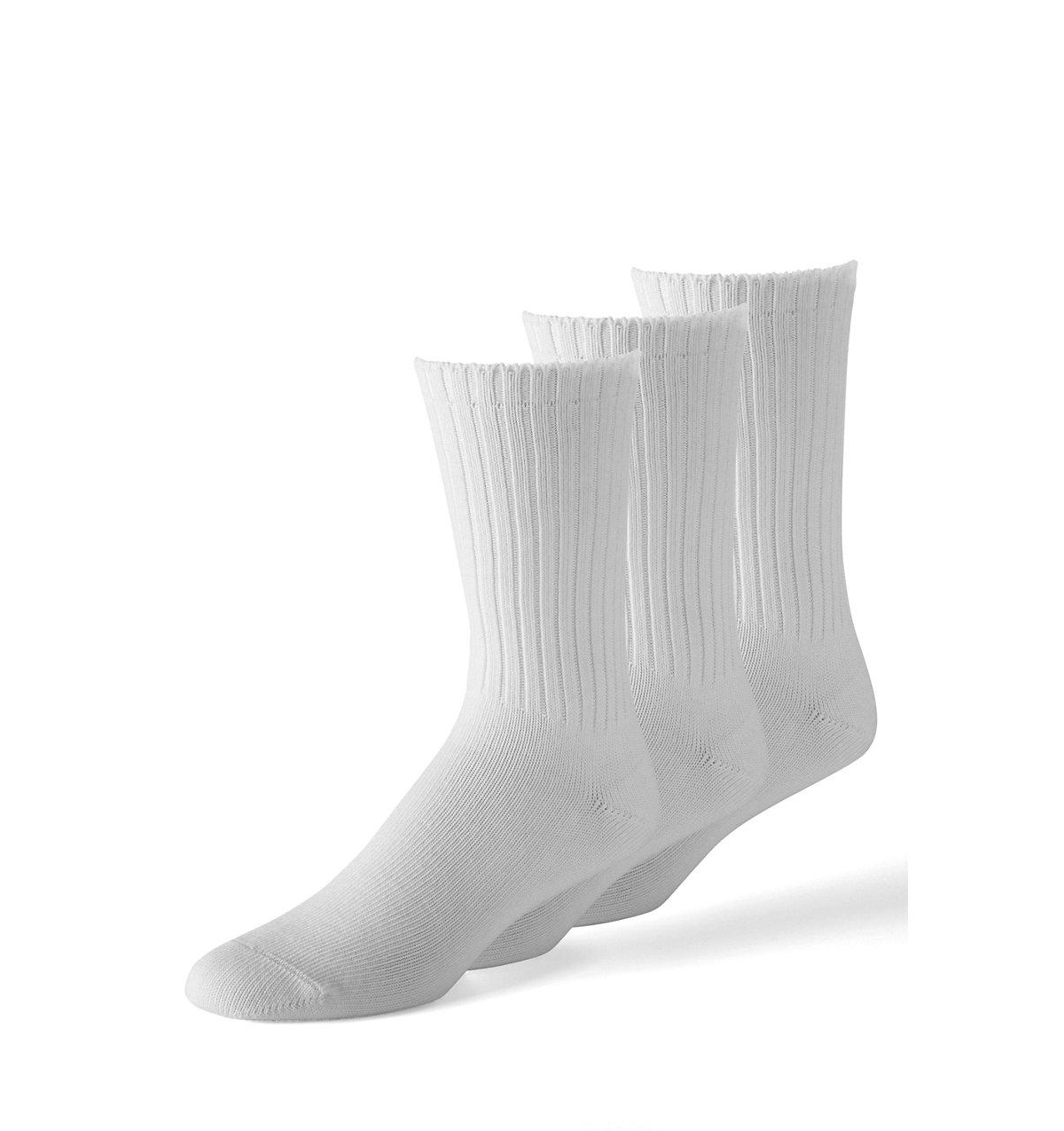 Lands' End Men's Crew Socks 3 Pack
