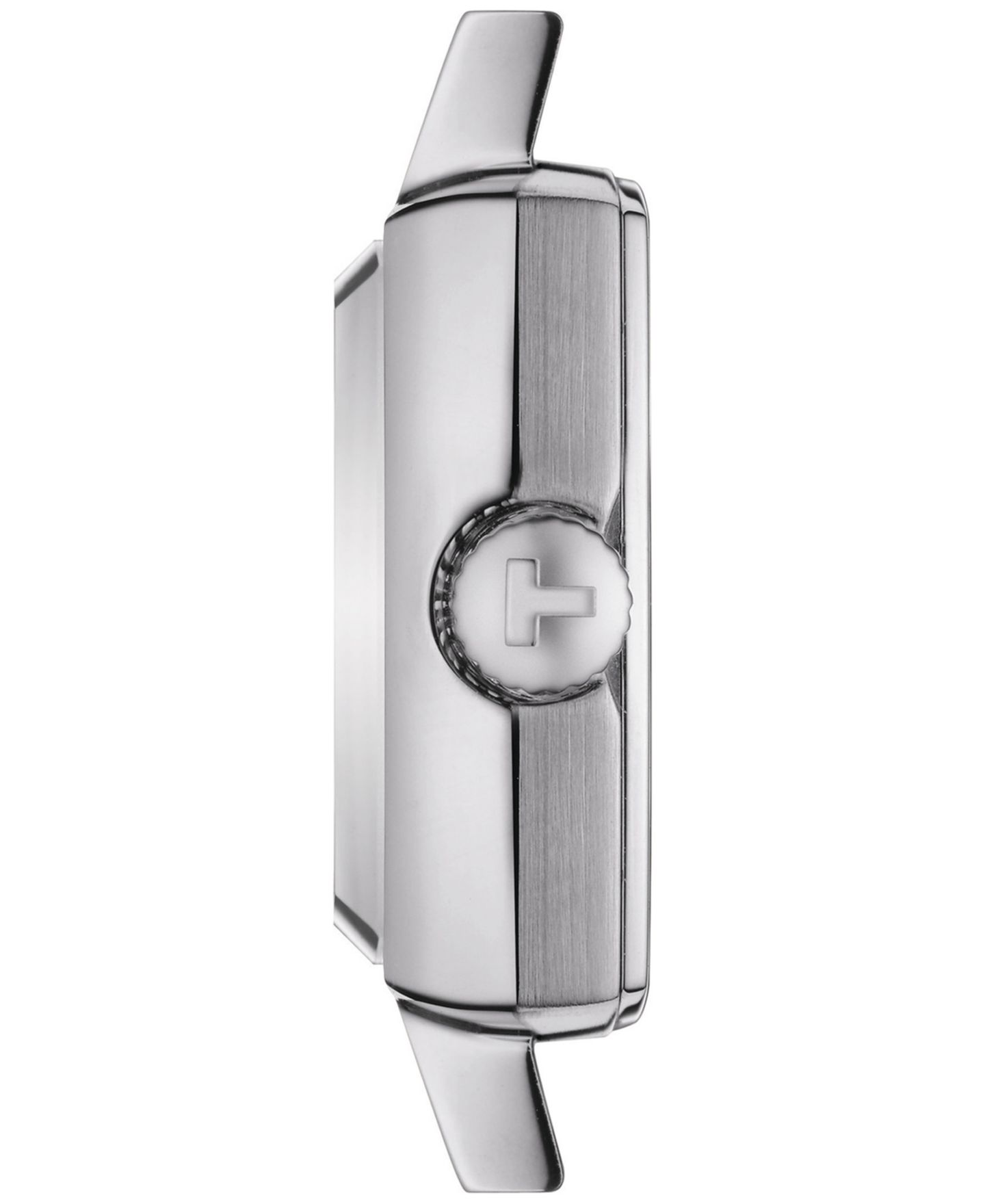 Женские часы Tissot Swiss Lovely Square Stainless Steel Bracelet Watch 20mm — фото 2