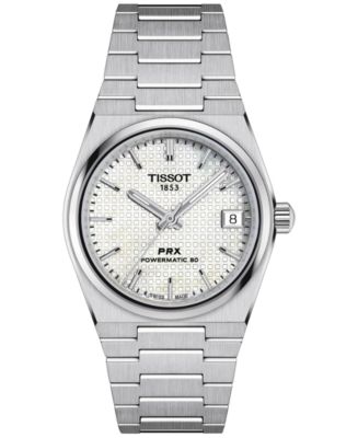 Tissot Unisex Swiss Automatic PRX Powermatic 80 Stainless Steel