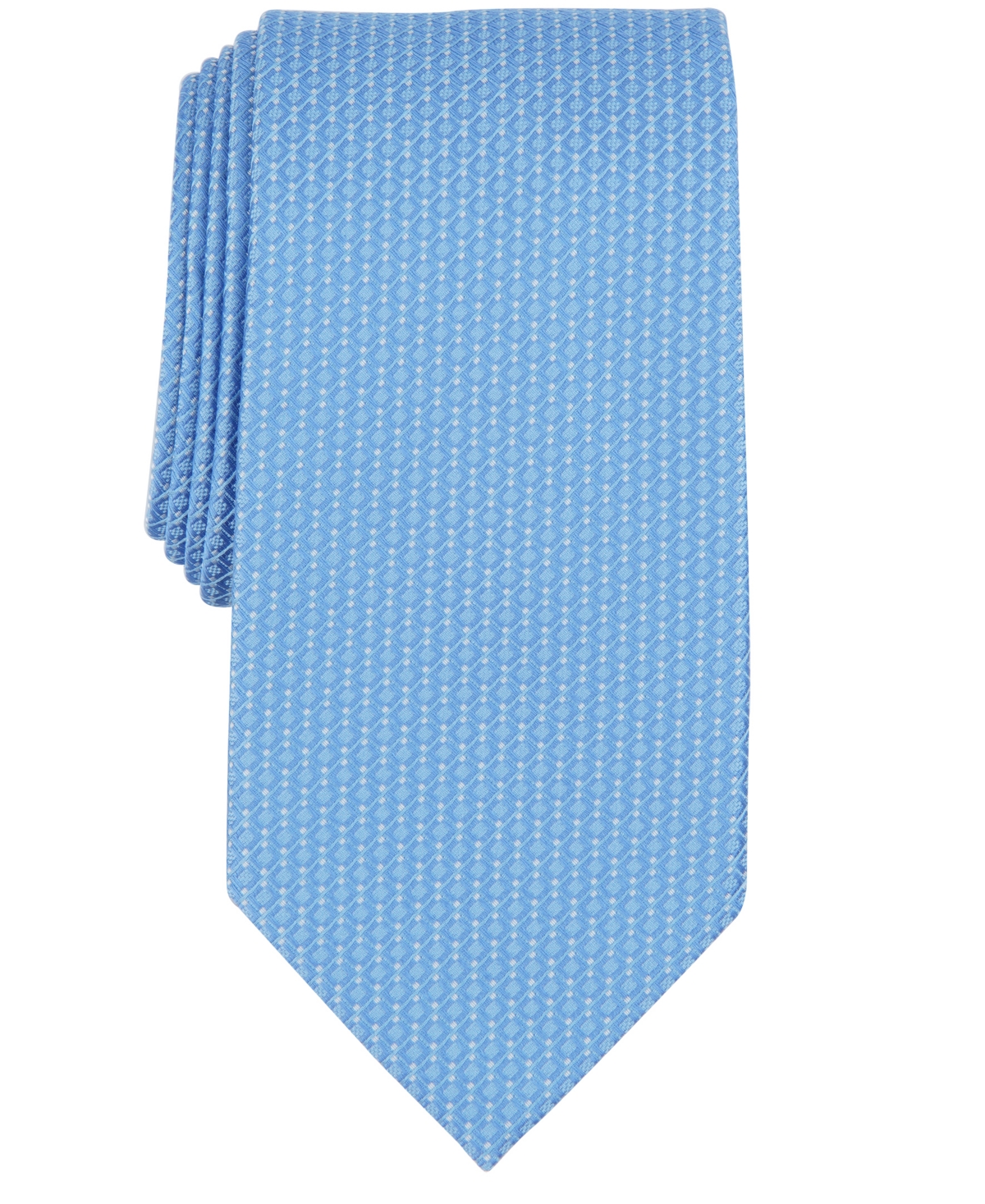 Michael Kors Men's Westway Mini-dot Tie In Lt.blue