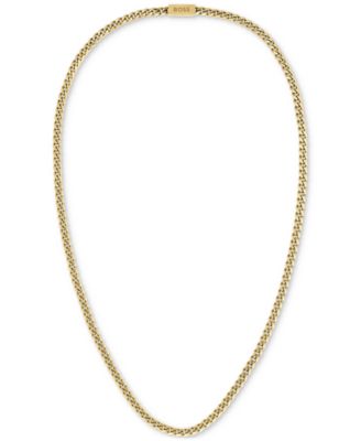 Hugo Boss - Men's Gold Ion-Plated Chain 24" Necklace