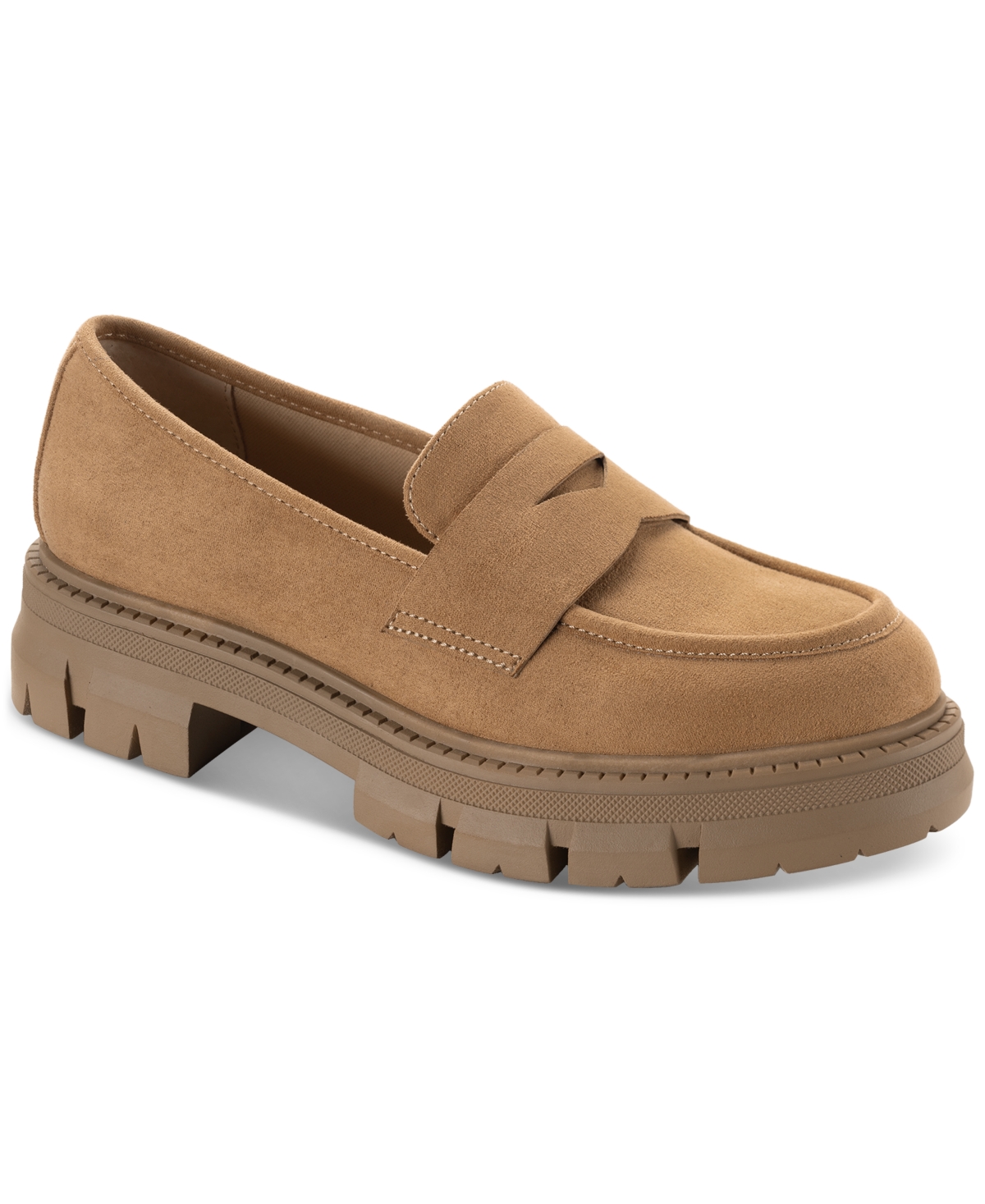Sun Stone Lanaa Lug Sole Penny Loafer Flats Created for Macy s