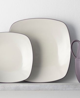 Colorwave Square Dinner Plates, Set of 4