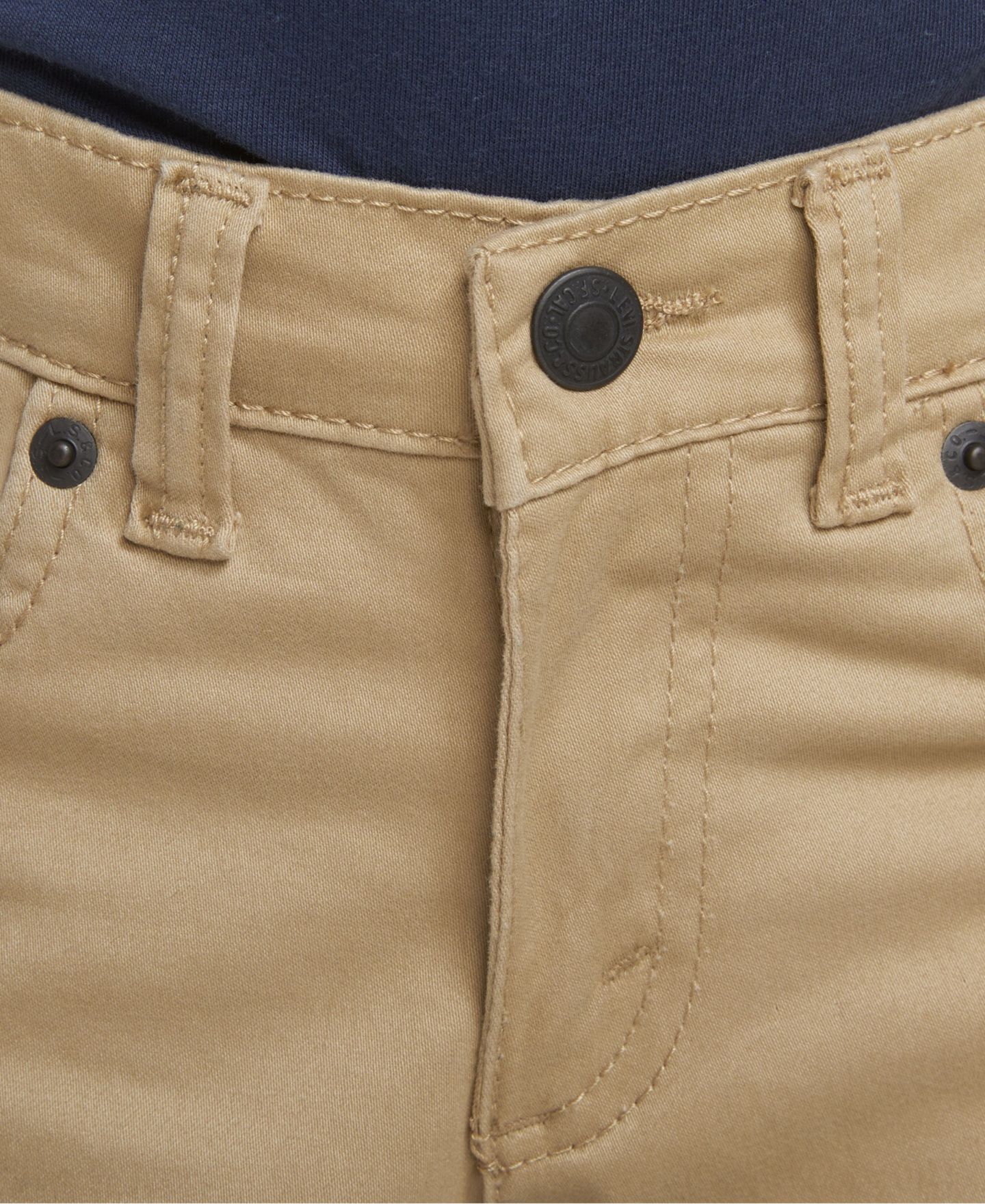 Брюки Levi's 511™ Slim Fit Five-Pocket Sueded для мальчиков, цвет: Золотой — фото 8
