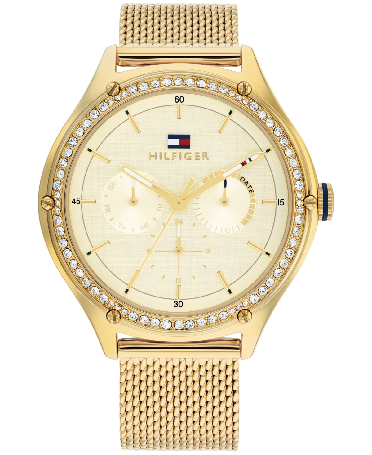 Women's Multifunction Carnation Gold-Tone Stainless Steel Watch 40mm - Carnation Gold