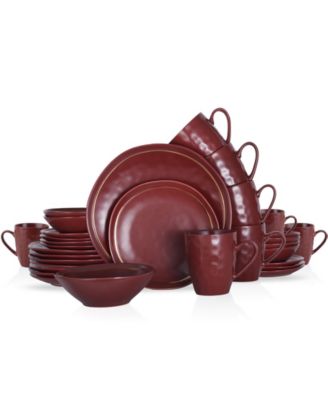 Clara 32 Pc. Dinnerware Set, Service for 8