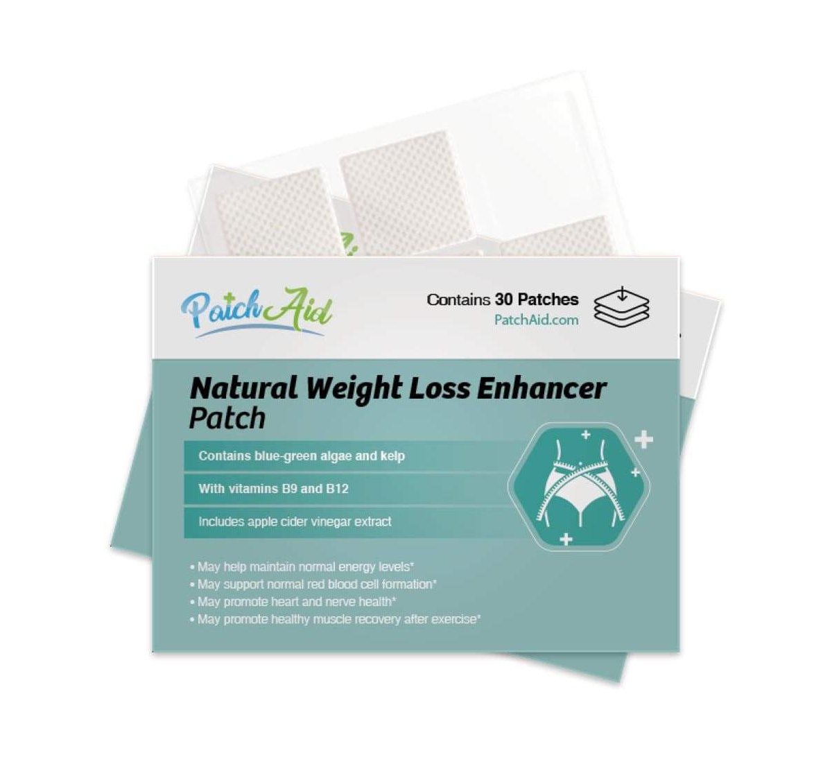 Natural Weight Loss Enhancer Patch by PatchAid (30-Day Supply) - White