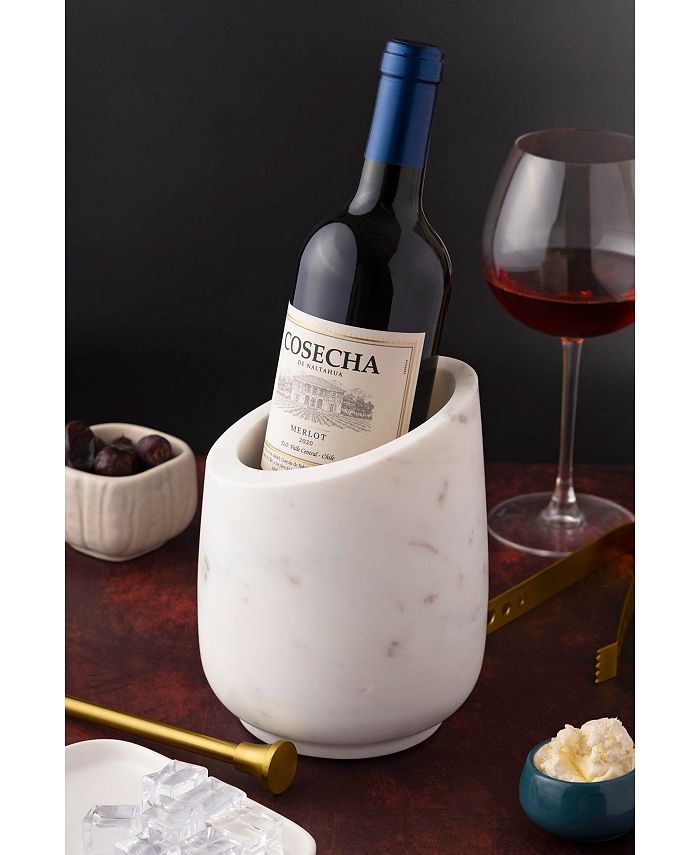 GAURI KOHLI Brno Marble Wine Chiller Macy's