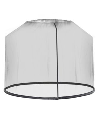 Outsunny 7.5' Outdoor Patio Mesh Screen for Umbrellas Screen Net with ...