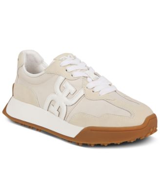 Sam Edelman - Women's Langley Emblem Lace-Up Trainer Sneakers