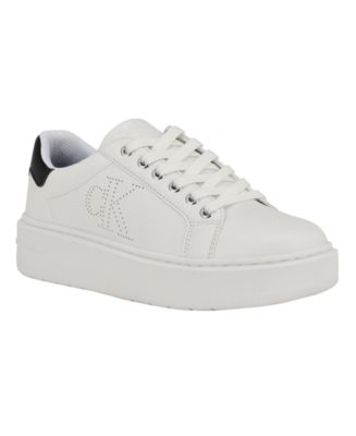 Calvin Klein Daili Sneaker Women s White Size 9.5 Sneakers