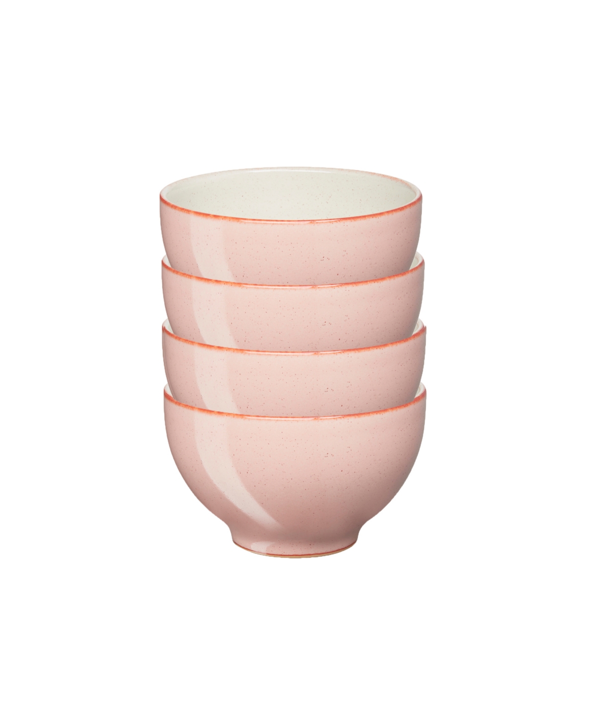 Heritage Piazza Small Bowl Set of 4, Service for 4 - Pink
