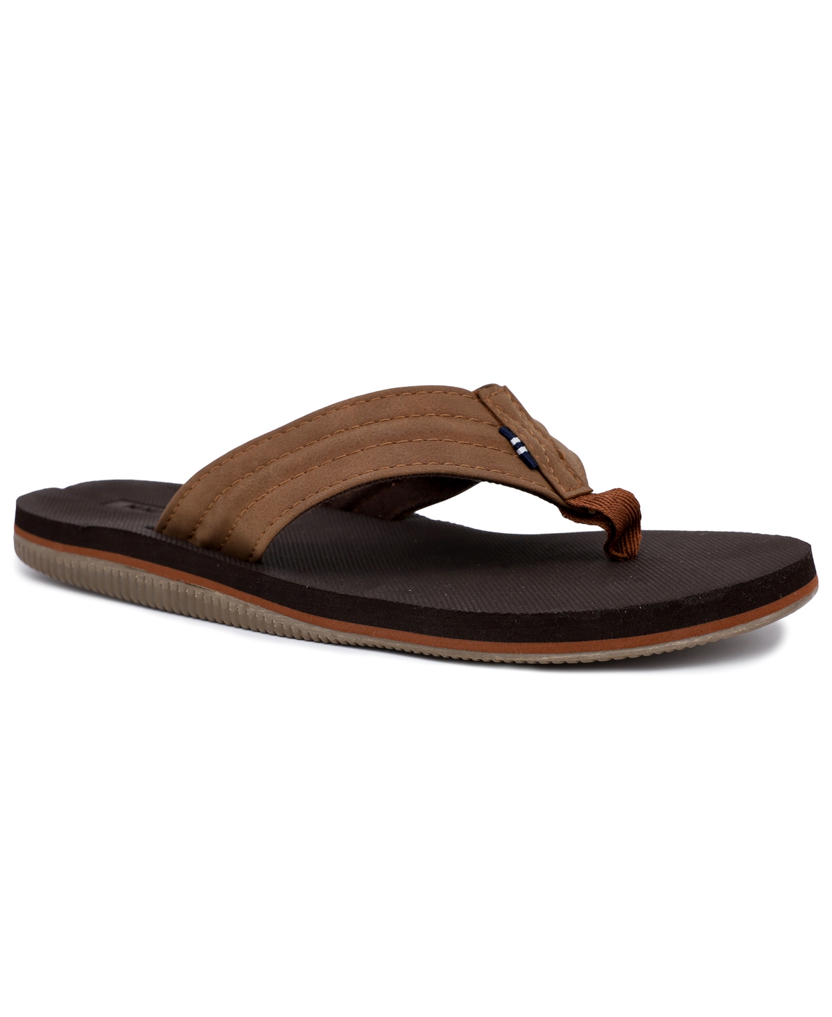 Nautica Men\'s Black and Brown Slide Sandals Nautica Sandals and Slides for Men | Online Sale up to 51  main image 4