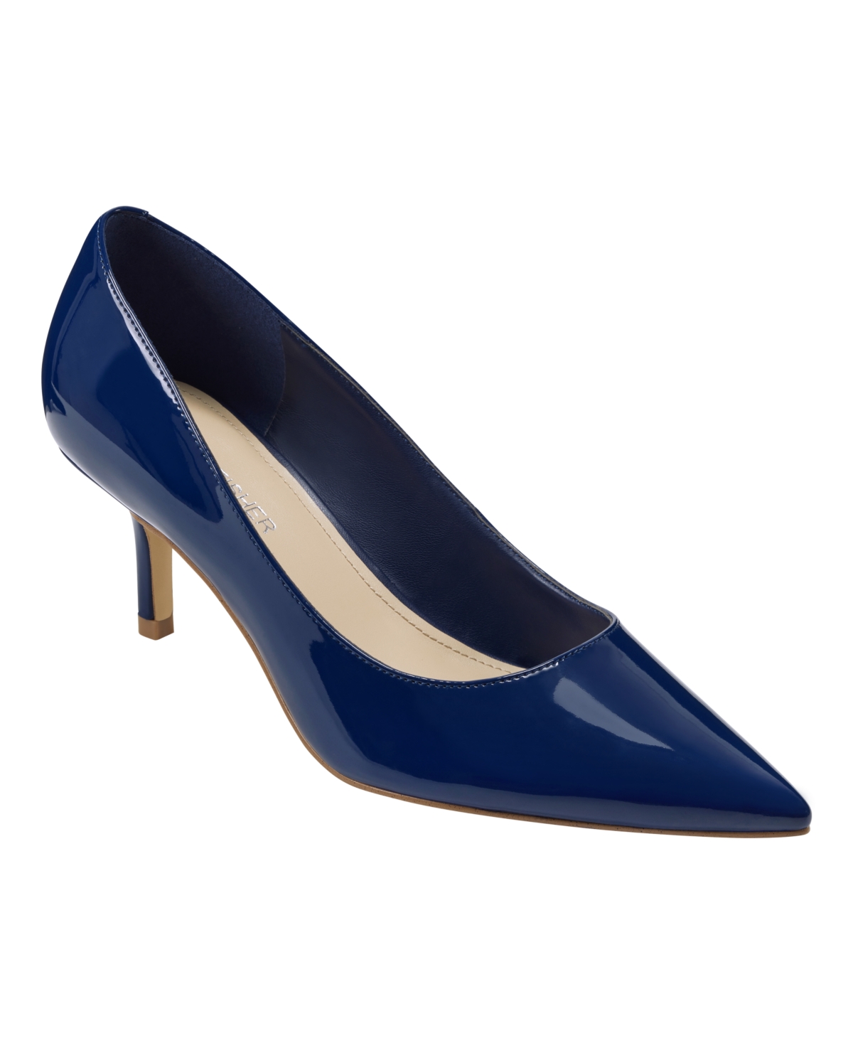 Women's Alola Kitten Heel Pumps - Bright Pink Patent