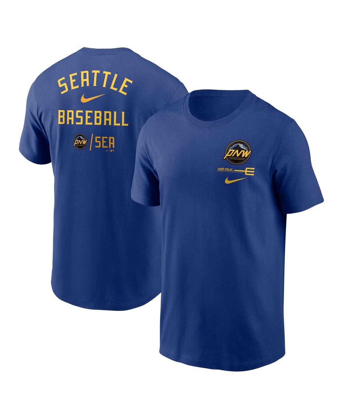 Men's NikeSeattle Mariners 2023 City Connect Double T-shirt - Royal