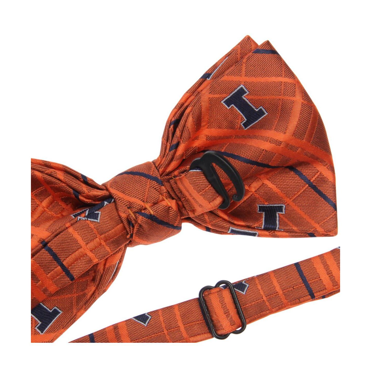 Мужской галстук-бабочка Eagles Wings Orange Illinois Fighting Illini Oxford Bow Tie — фото 3