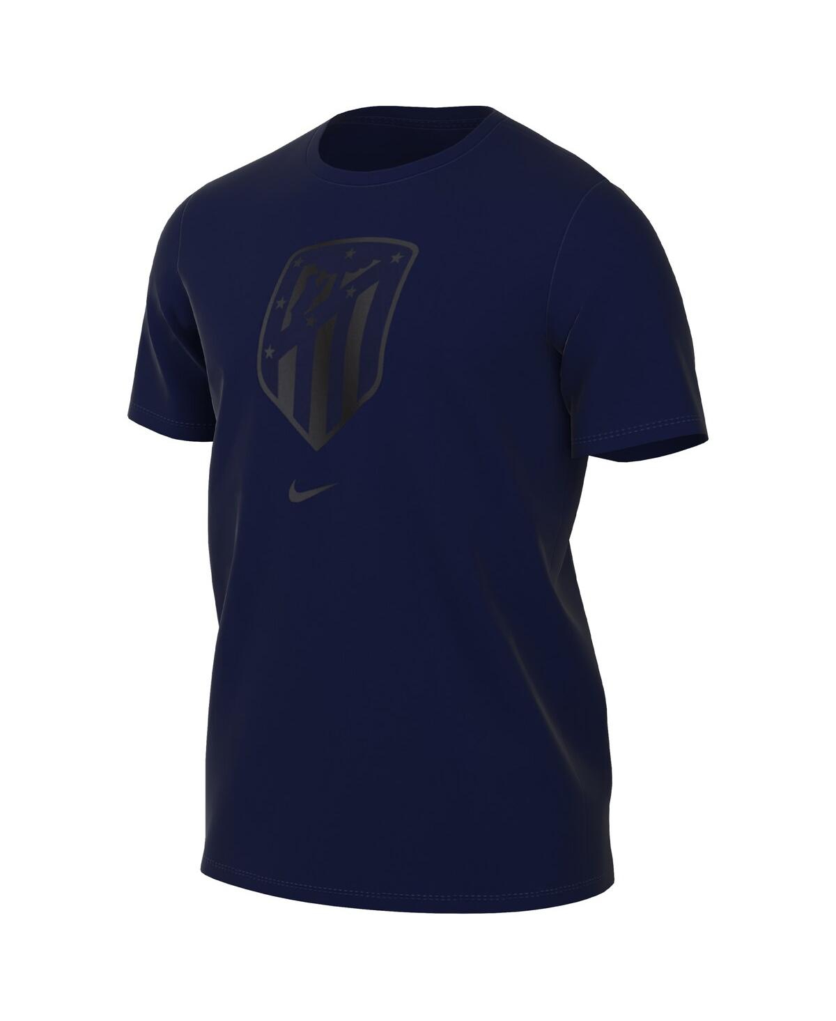 Men's NikeAtletico de Madrid Crest T-shirt - Navy