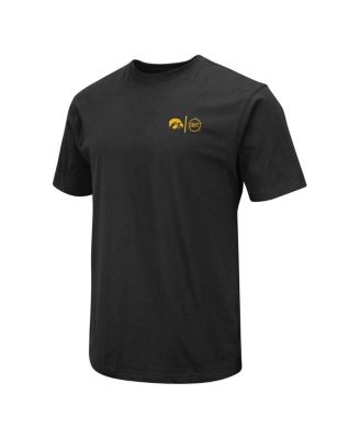 Men's Black Iowa Hawkeyes OHT Military-Inspired Appreciation T-shirt