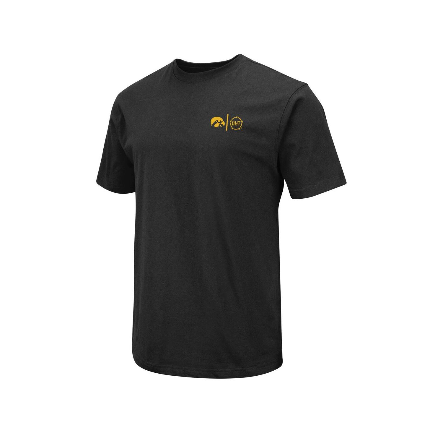 Men's Black Iowa Hawkeyes OHT Military-Inspired Appreciation T-shirt
