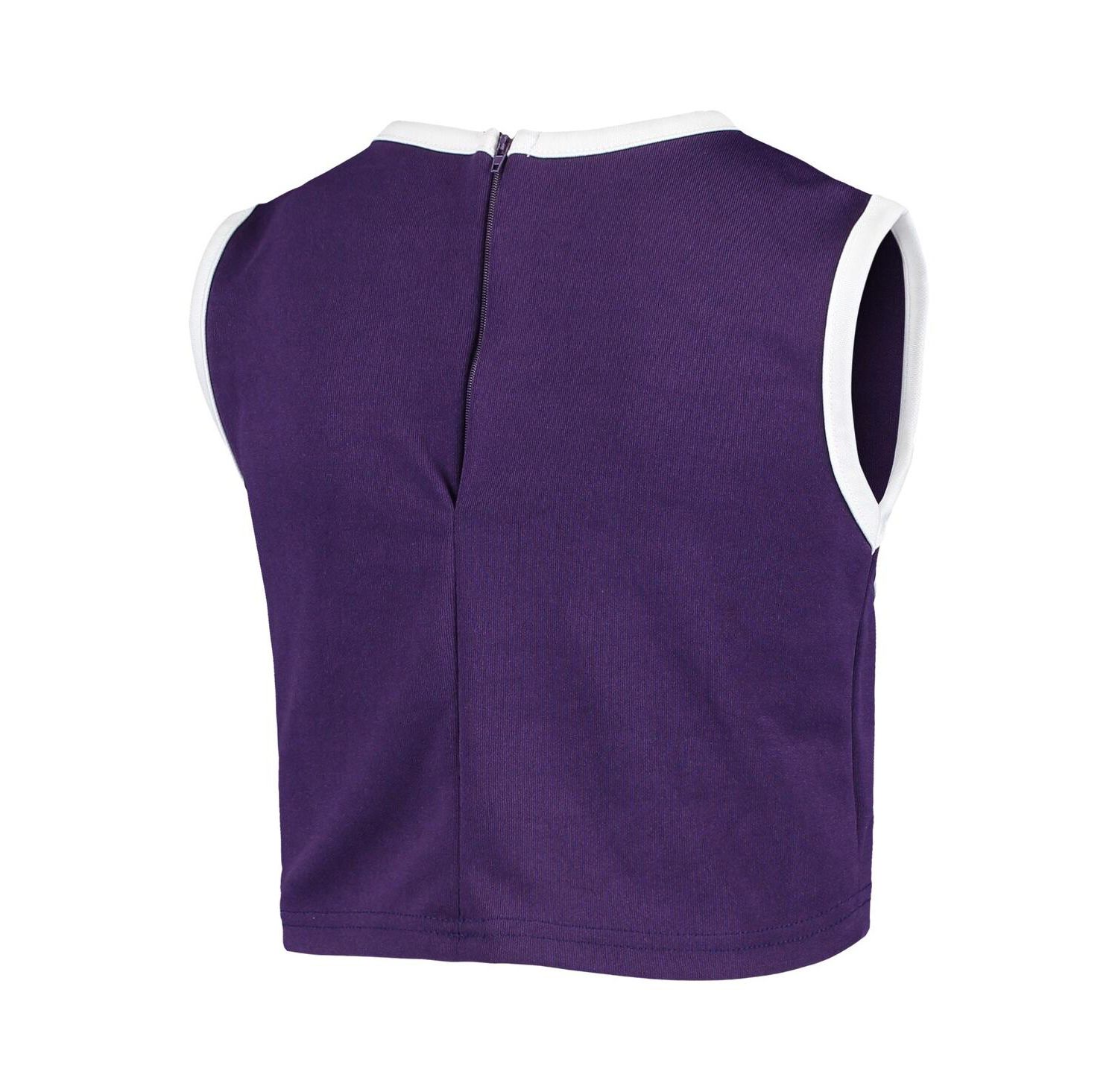 Big Girls Purple Kansas State Wildcats Two-Piece Cheer Set