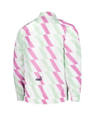 Men's White Manchester City 2022/23 Pre-Match Full-Zip Jacket