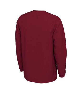 Men's Crimson Oklahoma Sooners Team Vault Logo T-shirt