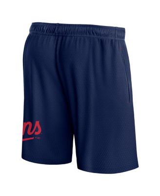 Men's Navy Minnesota Twins Clincher Mesh Shorts