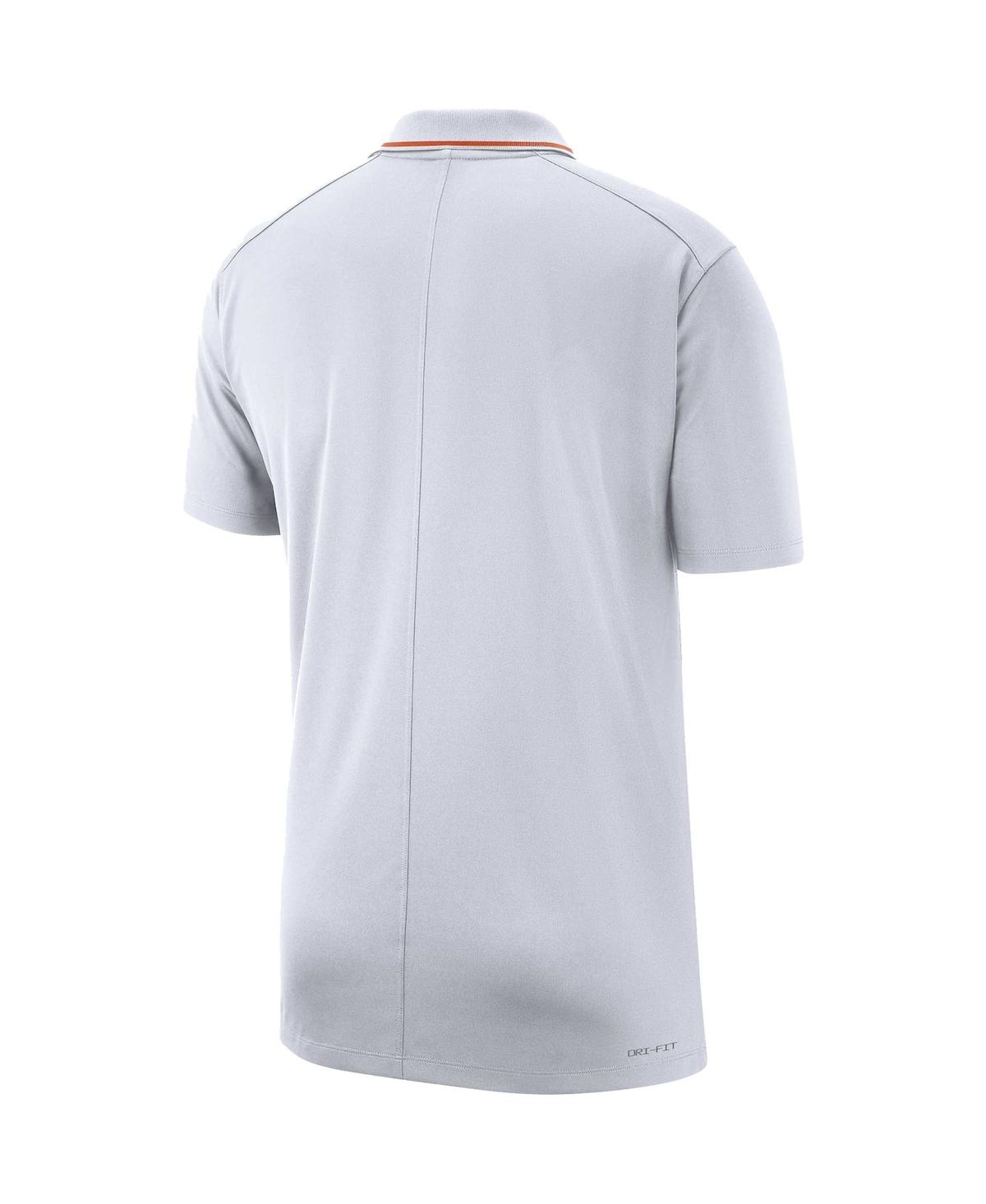 Shop Nike Men's  White Virginia Tech Hokies Coaches Performance Polo Shirt