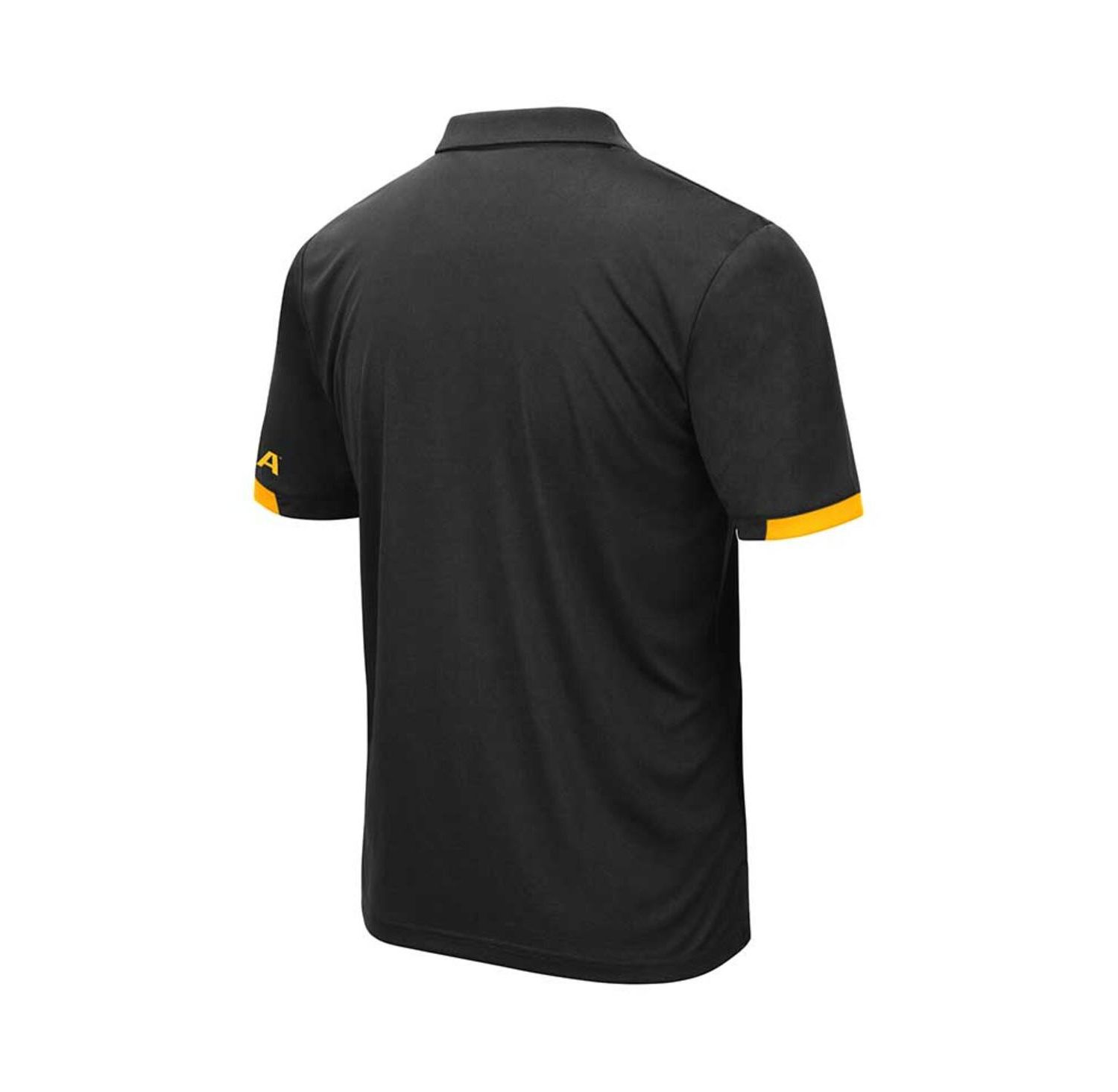 Men's Black Iowa Hawkeyes Big and Tall Santry Polo Shirt