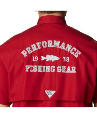 Men's Crimson Alabama Crimson Tide Bonehead Button-Up Shirt