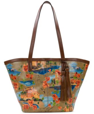 Patricia Nash - Marconia Printed Leather Extra-Large Tote