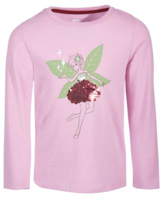 Epic Threads - Toddler & Little Girls Fairy Printed Long-Sleeve T-Shirt