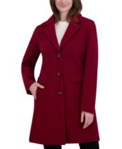 Red peacock clearance coat