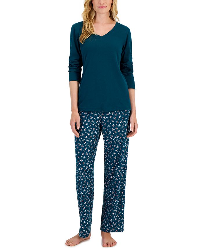 Macy's women's cotton clearance pajamas